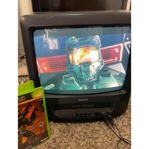 Admiral CRT 13” TV VCR Combo Player GOJ 12331,  No Remote, Retro Gaming, Tested